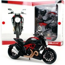 Maisto Ducati Diavel Carbon 1:12 Model Motosiklet Yap Boz Birleştir