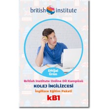 British Institute Kolej Ingilizcesi B1 Seviyesi Eğitim Paketi