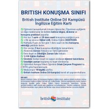 British Institute British Cafe - Konuşma Sınıfı C1-C2 Seviyesi Eğitim Paketi