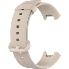 Microsonic Xiaomi Redmi Watch Kordon, Silicone Sport Band Krem