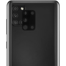 Microsonic Samsung Galaxy A31 Kamera Lens Koruma Camı V2 Siyah