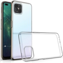 Nevarium Oppo Reno 4 Lite Kılıf Şeffaf Silikon Lüx - Şeffaf