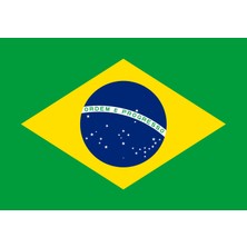 BAYRAKAL Brezilya Bayrağı, Brasil Flag 30 x 45 cm