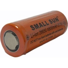 Small Sun 26650 3.7V 4800MAH Lithium Li-Ion Pil 26X65MM