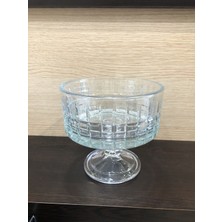 Bohemıa Sade 15 cm Ayaklı Krıstalsunum Servis Salata Kase