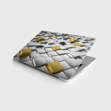 Sticker Art Laptop Sticker Notebook Pc Kaplama Etiketi Metal 3D