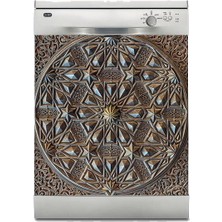 Sticker Art Bulaşık Makinesi Sticker Kaplama Beyaz Eşya Kaplama Osmanlı Motif