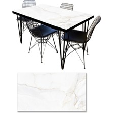 Sticker Art Masa Kaplama Folyosu Mobilya Masa Kaplama Folyoları Mermer Altın Doku