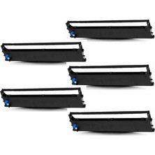 Photo Print Oki Microline ml 1190 Şerit Muadil Nokta Vuruşlu Yazıcı Kartuş Ithal Ribon Strip 5 Adet