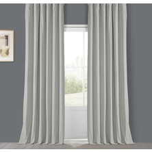 Evdepo Home Bej Seyrek Pileli Fon Perde 60 x 240 cm