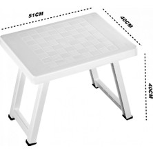 Arıcıoğlu Portatif Katlanır Çok Amaçlı Sehpa Piknik Bahçe Kamp Masası