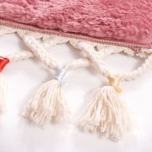 Alanur Home Alanur Rex Puffy Pelüş Salon Halısı Fuşya