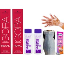 Igora Royal 8-00 Açık Kumral Extra Doğal 2adet Oksidan 30vol 2 Ad