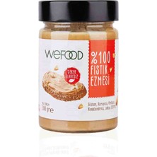 Wefood Şekersiz Sade Fıstık Ezmesi 300 gr