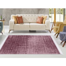 Dekoreko Ipek Dijital Saçaklı Yıkanabilir Kaymaz Taban Halı 2014 Desen 1