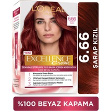 L'Oréal Paris Loreal Paris Excellence Creme 6.66 Koyu Kumral Yoğun Kızıl