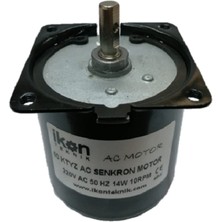 Ac Senkron Motor 60 Ktyz 10 Rpm 14W Viyol Motoru,