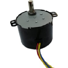 Ac Senkron Motor 50 Ktyz 1,2 Rpm 6W Kuluçka Çevirme Motoru, Viyol Motoru, 50KTYZ 1,2 Rpm, Kuluçka Çevirme Motoru