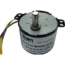 Ac Senkron Motor 50 Ktyz 1,2 Rpm 6W Kuluçka Çevirme Motoru, Viyol Motoru, 50KTYZ 1,2 Rpm, Kuluçka Çevirme Motoru