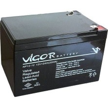 Vigor 12V 12AH 20HR Kuru Akü