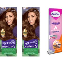 Wella Koleston Naturals Tüp Boya 6-73 Ayışığı Kahve 2 Adet