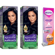 Wella Koleston Naturals Tüp Boya 2-8 Böğürtlen Siyahı 2 Adet