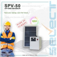 Spv Spv-50 200W Güneş Enerjili Aydınlatma Seti