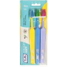 Tepe Günlük Diş Fırçası Select Colour Soft 3 Lü (Renkli Başlıklı)