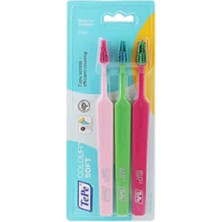 Tepe Günlük Diş Fırçası Select Colour Soft 3 Lü (Renkli Başlıklı)