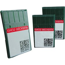 Groz Beckert Dpx5 Düz Makine Iğnesi 11-12-14 Numara 3'lü Set