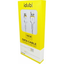 Idubi Lightning Şarj/data Kablosu  2.4A/15W Hızlı Şarj 1 mt