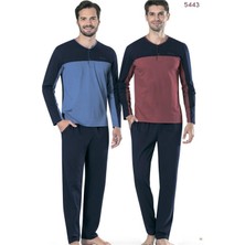 Pierre Cardin Erkek Pijama Takımı 5443 Lacivert