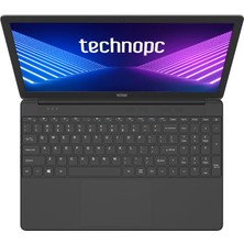 Technopc T15S3 15.6" Intel I3-6157 4GB 128GB SSD Freedos Taşınabilir Bilgisayar