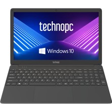 Technopc T15S5 15.6" Intel I5-6287 8GB 256GB SSD Freedos Taşınabilir Bilgisayar