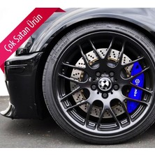 NKT GROUP Nokta Ford Connect Uyumlu Fren Disk Kaliper Kapağı 4lü Set Yağ Hortumlu Mavi