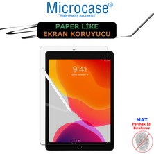 Microcase iPad 7.nesil 10.2 2019 Paper Like Pencil Destekli Kağıt Hissi Veren Mat Ekran Koruyucu