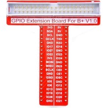 RobotTR Raspberry Pi 3/2/b+/a+ Gpıo-Breadboard Kartı - T Tye Gpıo Board