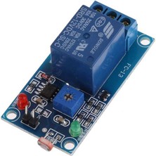 Robotistan Ldr Işık Sensörü Kontrollü Tekli Röle Kartı