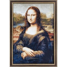 Niva Goblen Sanatsal Seri-2k Dokuma Goblen Tablo-Mona Lisa