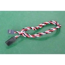 China 60 cm Servo Motor Twisted Uzatma Kablosu 22AWG Kalınlıkta Dişi-Erkek Kablo