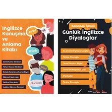 Günlük Ingilizce Diyaloglar ve Ingilizce Konuşma ve Anlama Kitabı - 2 Kitap -  Ramazan Özkan