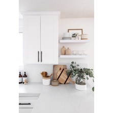 Luxuryxarch Cara Parlak Siyah Kulp