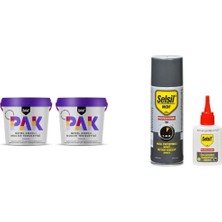 Selsil Pak Genel Amaçlı Mucize Temizleyici 2 'li + Selsil Hızlı Yapıştırıcı 200 gr