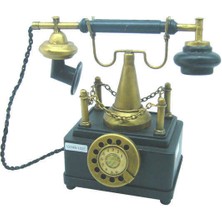 Otantik Çarşı Dekoratif Metal Telefon Kumbara 1204B-1025