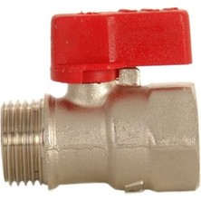 Gross Avm Mini Küresel Vana 1/2'' - Kırmızı