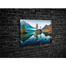Tablo 360 Göl Manzarası Kanvas Tablo