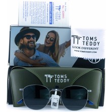 Toms Teddy Polarize/uv Metal Güneş Gözlüğü Füme TT1063C102