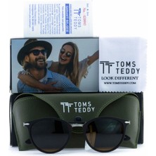 Toms Teddy Polarize/uv Güneş Gözlüğü Mat Kahverengi TT2012-3C202M