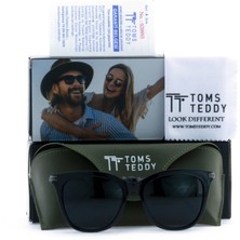 Toms Teddy Cat Eye Polarize/uv Güneş Gözlüğü Füme TT6018-2C404P