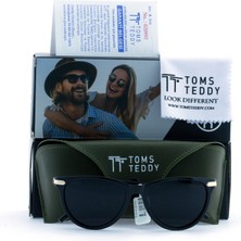 Toms Teddy Polarize/uv Güneş Gözlüğü Füme TT7002-5C404P